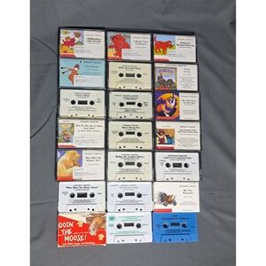 VTG Scholastic Harper Smarty Pants Read Along Cassettes Clifford Franklin Animal